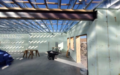 Nudura ICF Build in Peyton Colorado