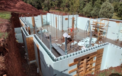 Rocky Mountain ICF Build in Weston Colorado